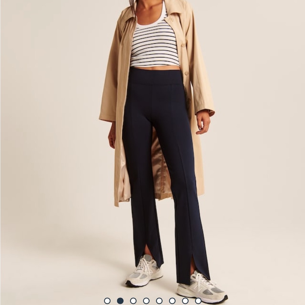 BWT Abercrombie Split-Hem Flare Pants